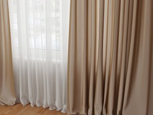 curtain 08 Modèle 3D