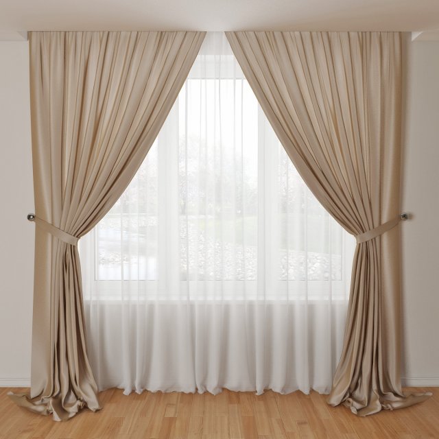 curtain 09 Modelo 3D .c4d .max .obj .3ds .fbx .stl .blend 