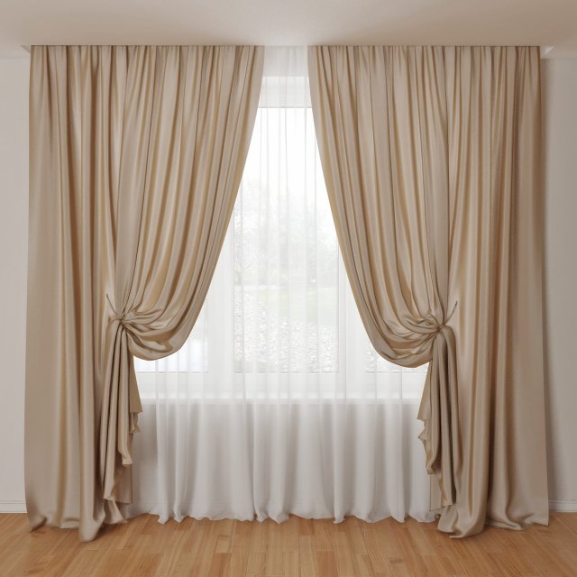 curtain 10 3D 模型 .c4d .max .obj .3ds .fbx .stl .blend 