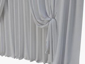 curtain 10 3D 模型