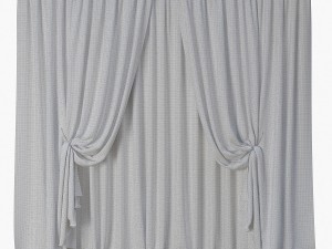 curtain 10 3D 模型
