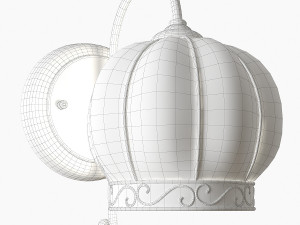 wall lamp arte lamp a2106ap-1ab 3D 模型