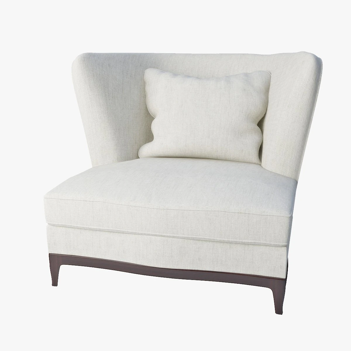 armchair 3D Model .c4d .max .obj .3ds .fbx .stl .blend 