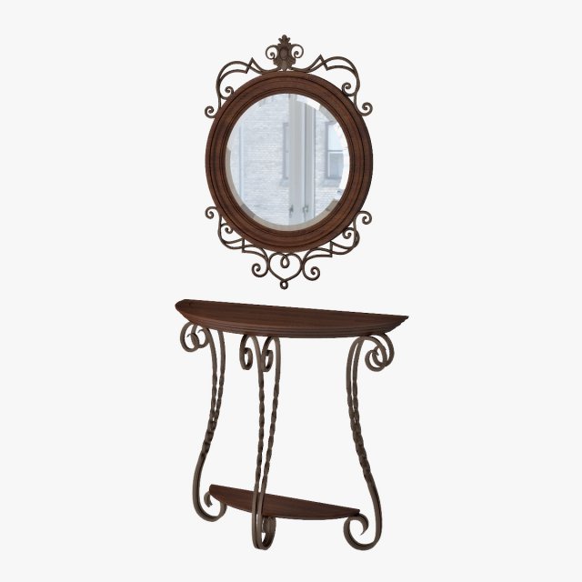 mirror console Modelo 3D .c4d .max .obj .3ds .fbx .stl .blend 