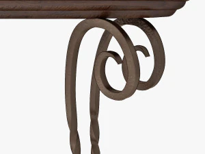 mirror console 3D Model