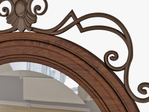 mirror console Modelo 3D