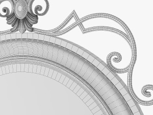 mirror console Modelo 3D