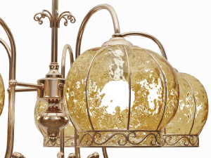 chandelier hanging arte lamp 3D Модель
