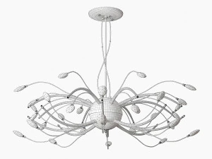 chandelier lightstar tenalia 747164 3D Model