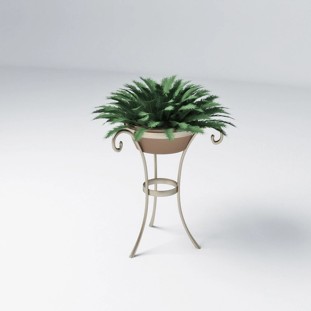 small plant 02 3D Model .c4d .max .obj .3ds .fbx .stl .blend 