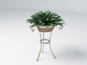 small plant 02 Modello 3D