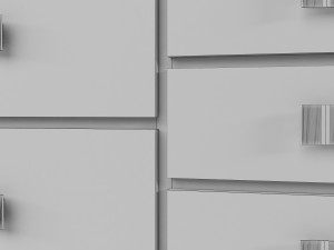 dresser 3D 모델