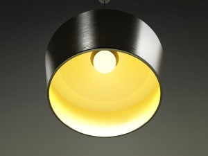 metal lamp 3D मॉडल