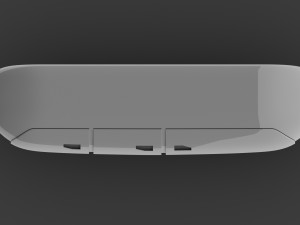 the modern dresser 3D Model