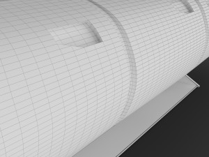 the modern dresser 3D Model