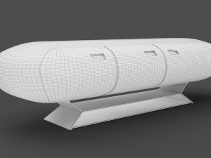the modern dresser 3D Model