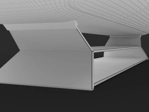 the modern dresser 3D Model