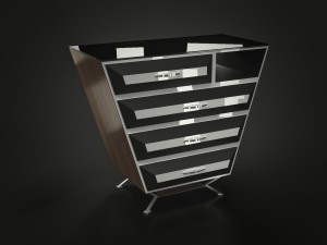 strict dresser in style 3Dモデル