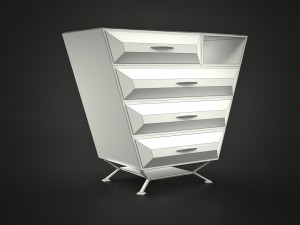 strict dresser in style 3Dモデル