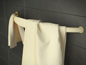 hanger with towels Modelo 3D