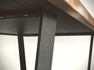 table Modello 3D