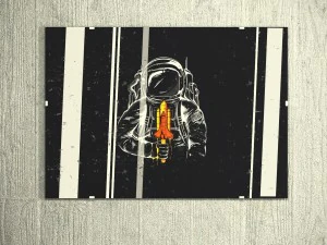 picture of an astronaut 3D Model