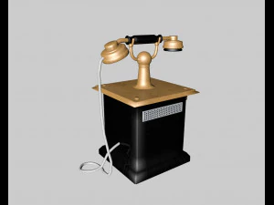 Oude telefoon 3D Model