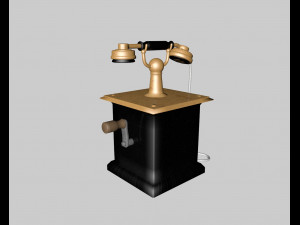 Old phone Model 3D