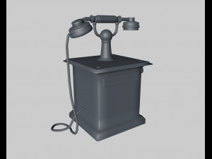 Old phone Model 3D