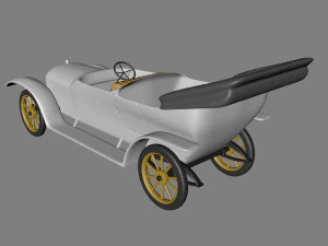 Old car 3D Model
