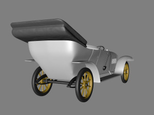 Old car Model 3D