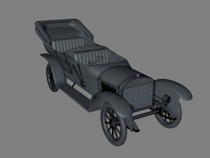 Old car 3D Model