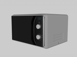 Microwave low-poly 3D Модель