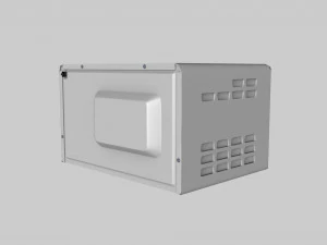 Мікрохвильова піч low-poly 3D Модель