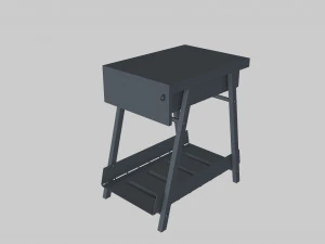 Drawer unit IKEA TROTTEN 3D Model
