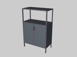 Cabinet IKEA TROTTEN 3D Model