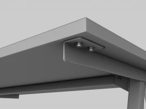 Furniture Set IKEA TROTTEN - Table Cabinet Drawer unit 3D Model