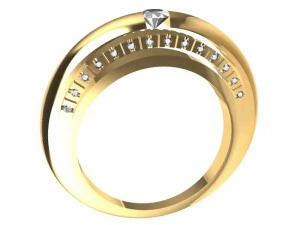 anel Modelo de Impressão 3D