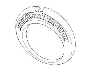 anel Modelo de Impressão 3D