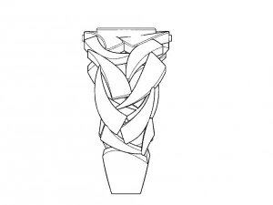 ring with wood and other 3D Print Model