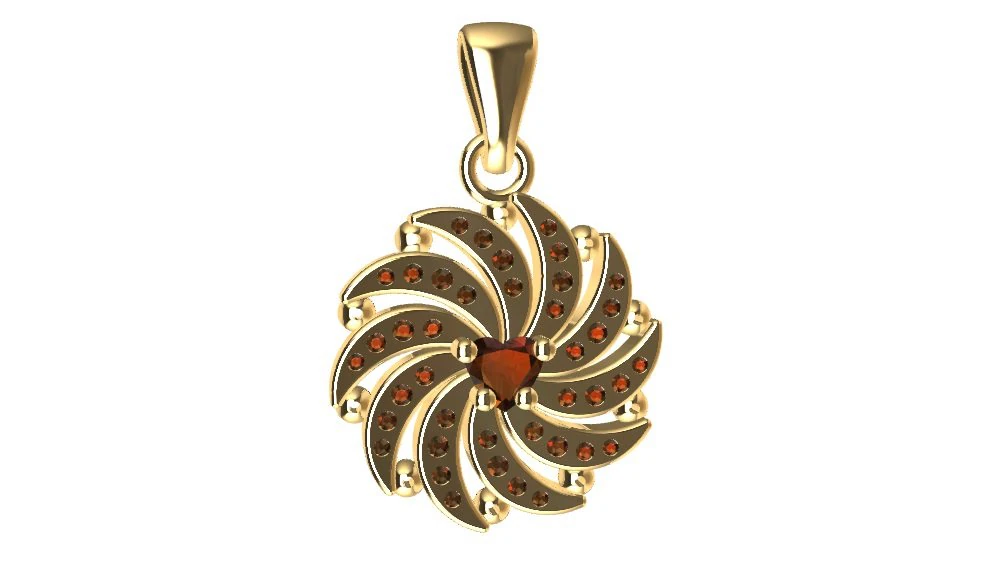 valentines day pendant 3D Print Model .c4d .max .obj .3ds .fbx .stl .blend 
