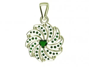 valentines day pendant 3D Print Model