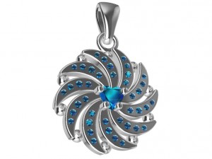 valentines day pendant 3D 打印模型