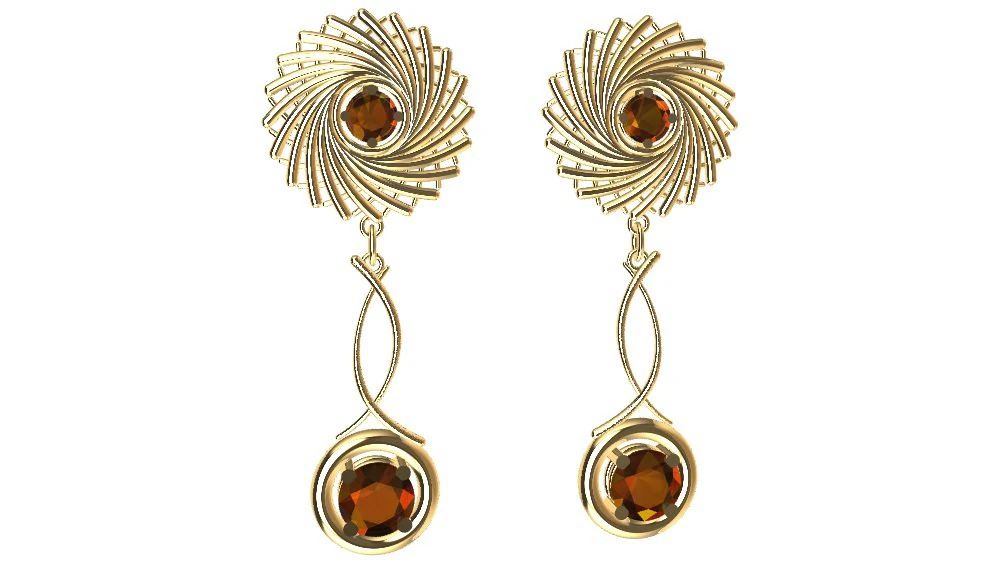 earrings 3D Print Model .c4d .max .obj .3ds .fbx .stl .blend 