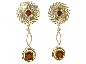 orecchini Modello di stampa 3D