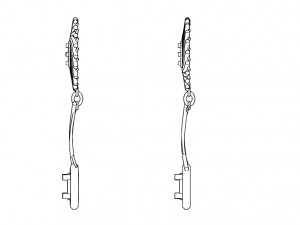 earrings 3D-Druckmodell