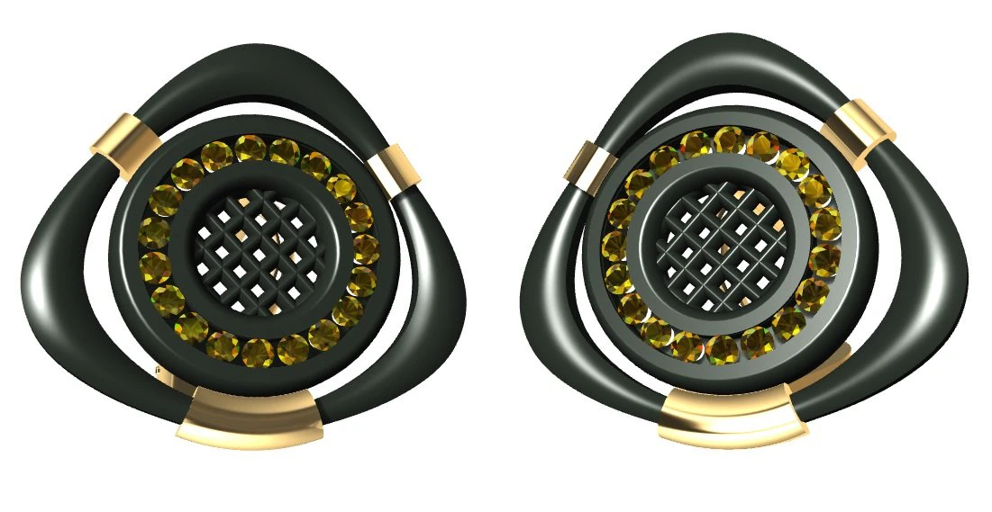 special earrings 3D Print Model .c4d .max .obj .3ds .fbx .stl .blend 