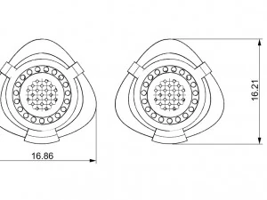 special earrings 3D Print Model