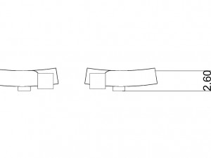 earrings with gems and wood 3D 프린트 모델