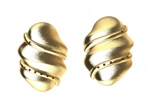 earrings 3D Print Model